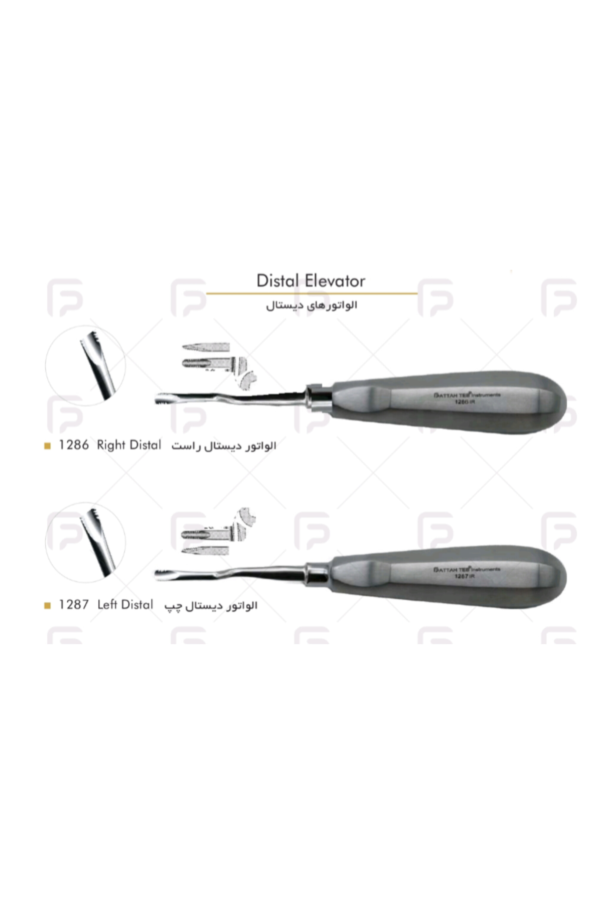 الواتور دیستال (استیل فرانسوی) - فتاح طب