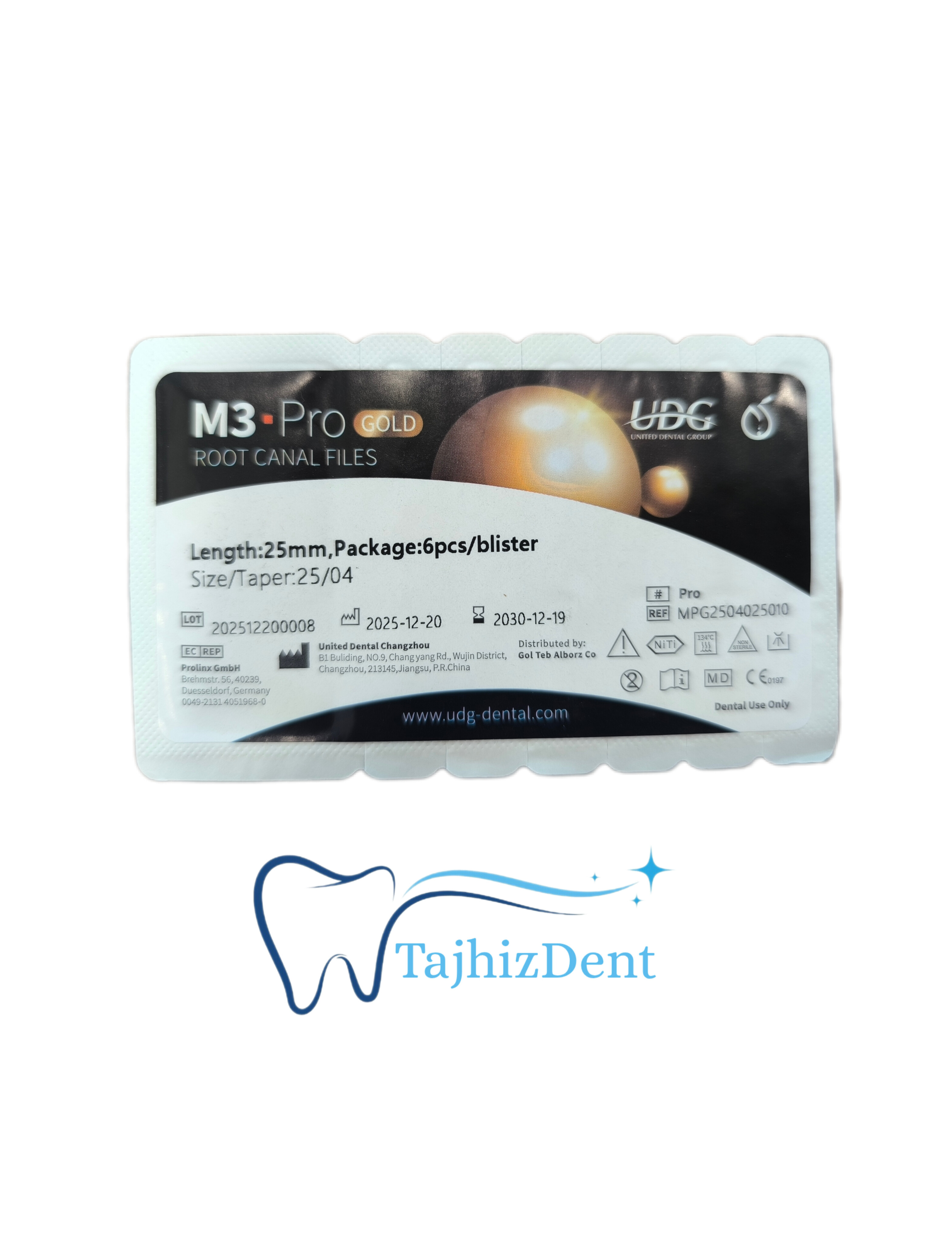 فایل روتاری M3 (بسته ۶ عددی)